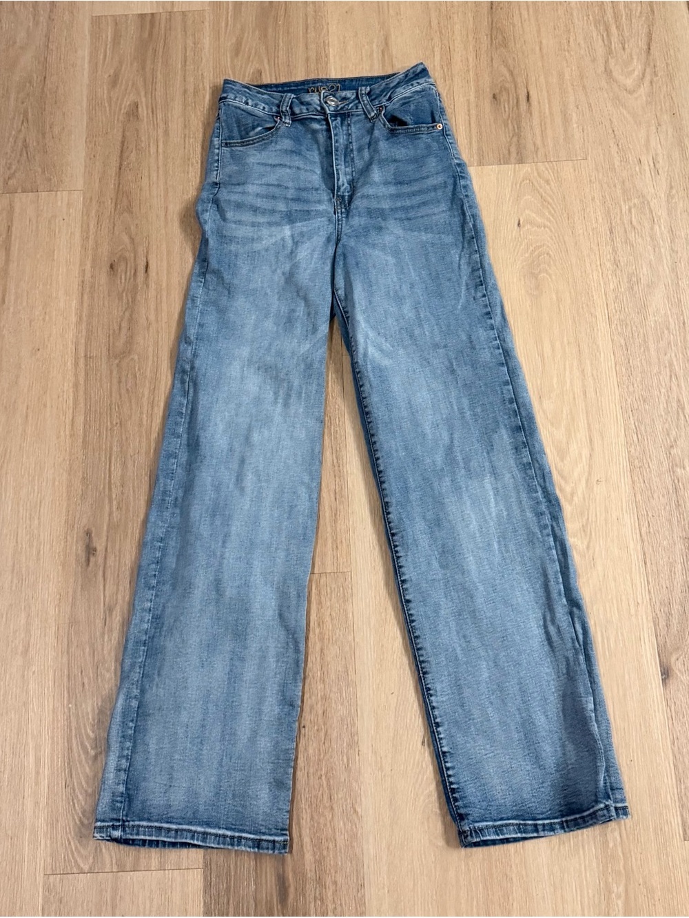 Rue21 Women’s High-Rise Wide Leg Blue Jeans size 6 Y2K Style